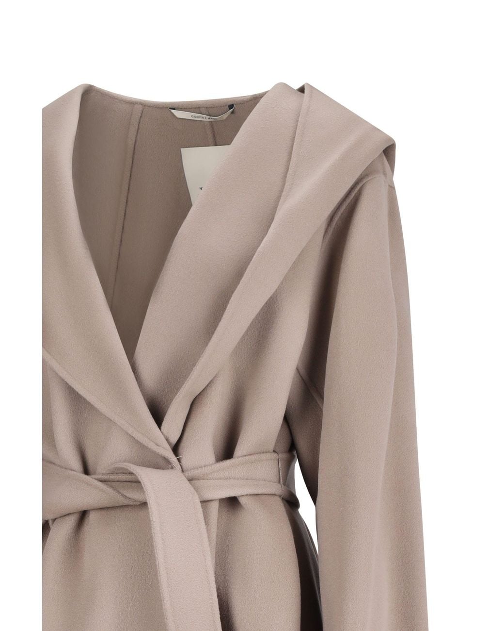 Max Mara Natural 'S Romolo Belted Coat