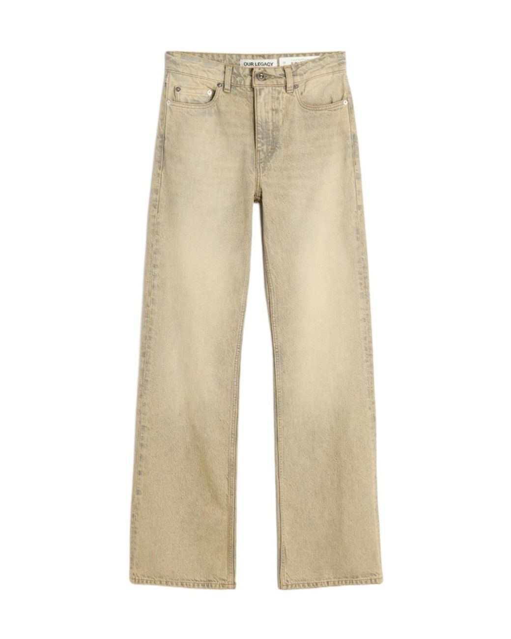 Our Legacy Natural Straight Flare Jeans