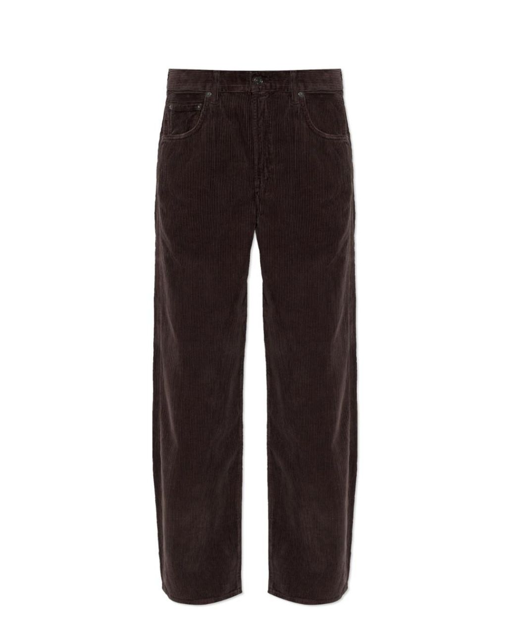 Agolde Multicolor Low Curve Corduroy Pants