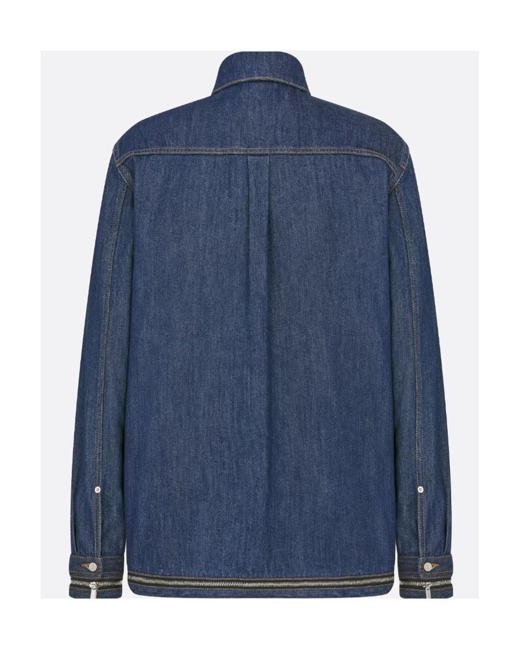 Dior Blue Overshirt for men
