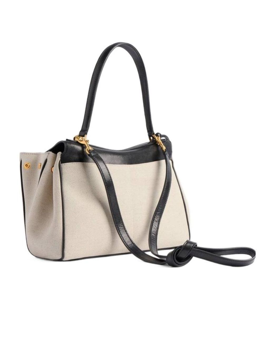 Balenciaga Natural Rodeo Small Top Handle Shoulder Bag