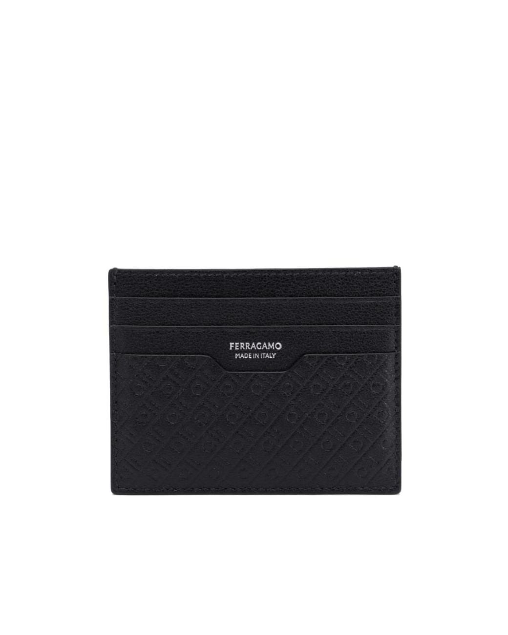 Ferragamo Black Square Clip for men