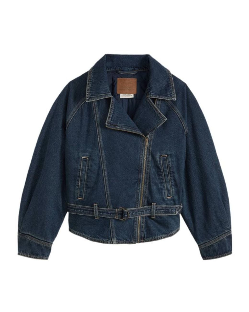 Levi's Blue Belted Denim Jacket