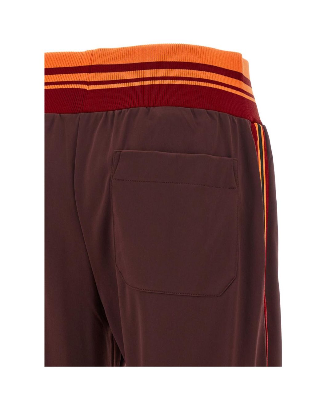 Dries Van Noten Red Jersey Track Pants