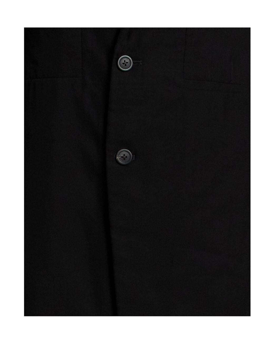 Rick Owens Black Full-Length Jacket