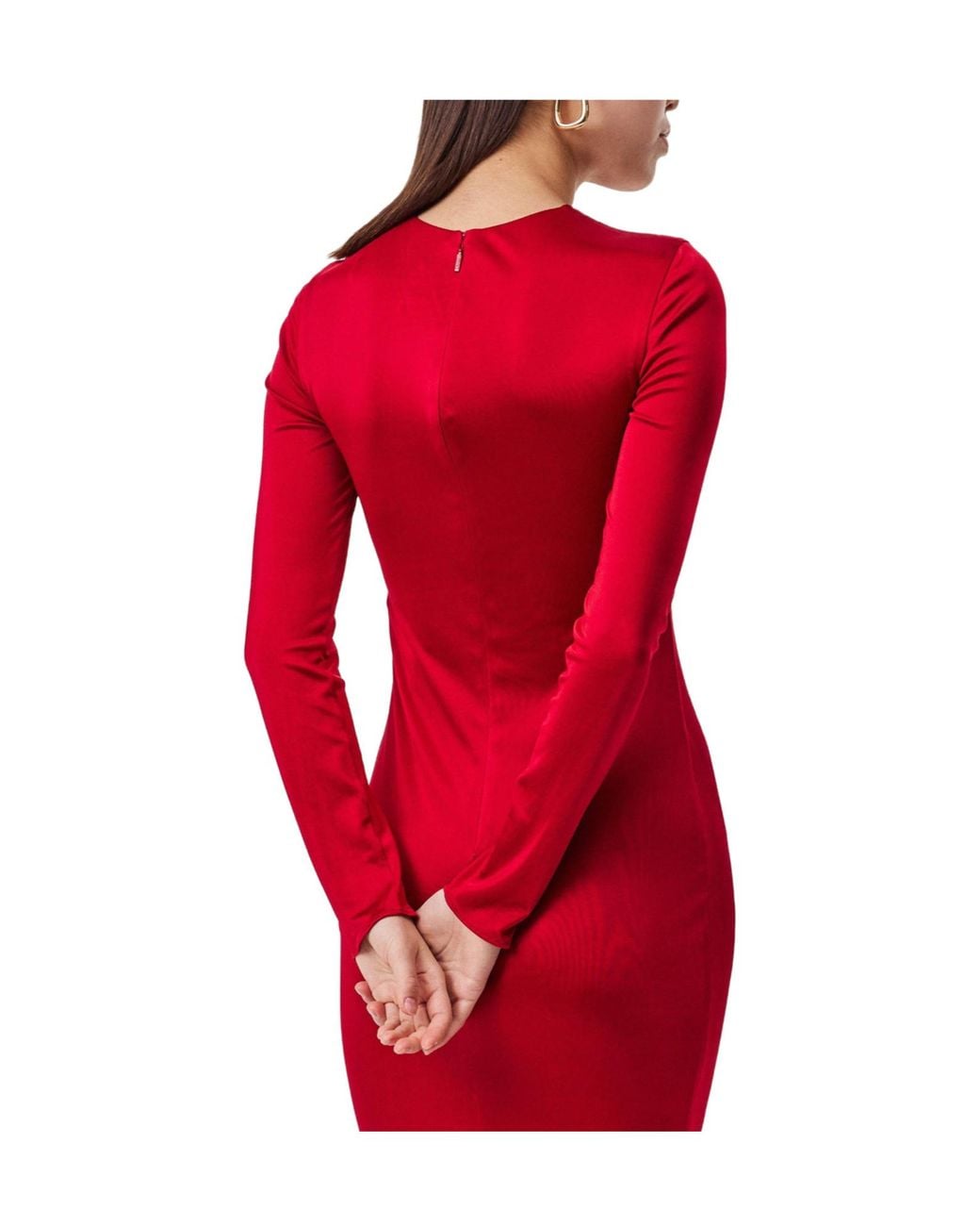 Versace Red Mid-Length Dress
