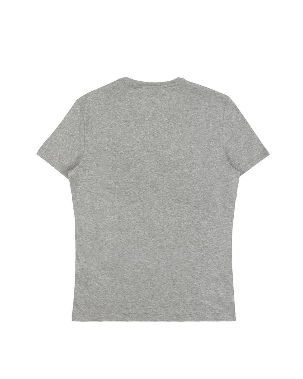 Iceberg Gray Printed T-Shirt for men