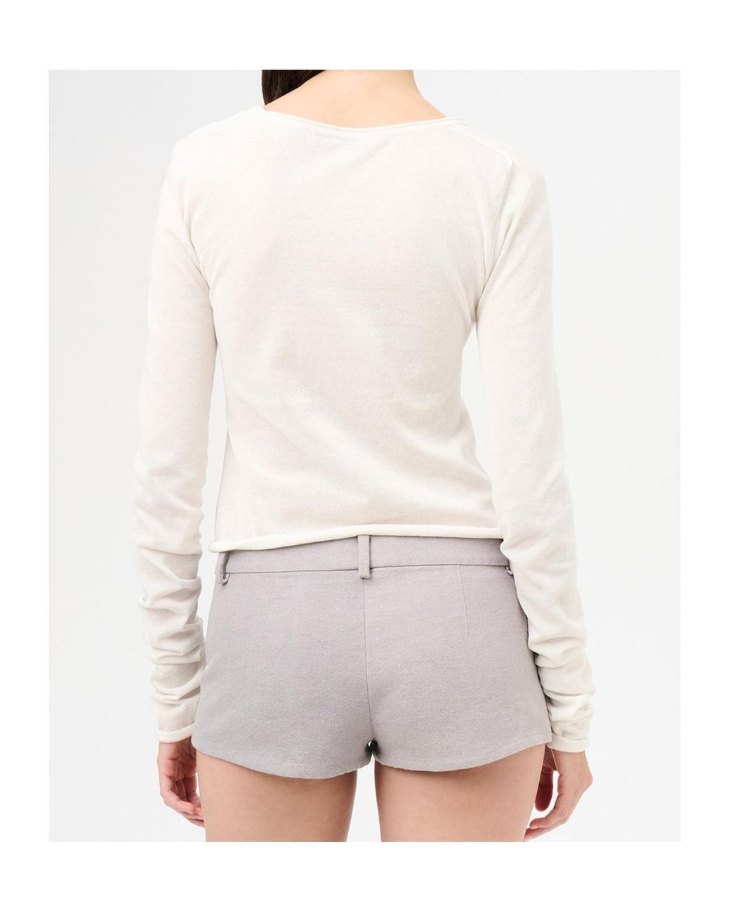 Our Legacy White Crew-Neck Top