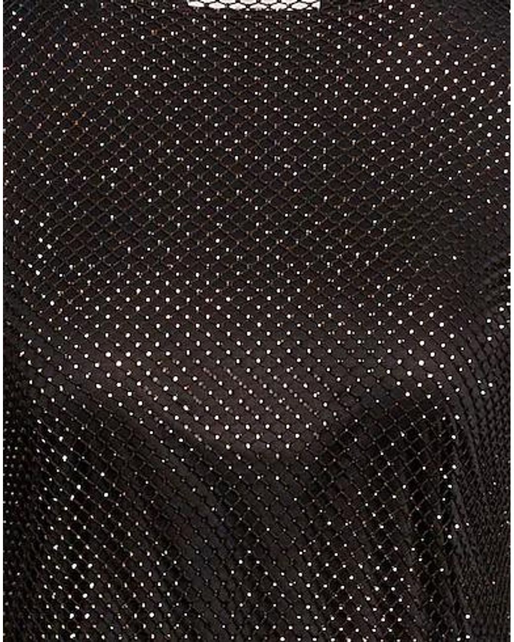 Sportmax Black Casual Mesh Top