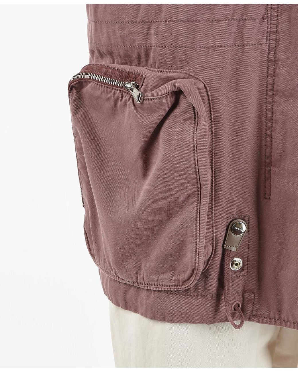DIESEL Purple G-Rosa Utility Jacket
