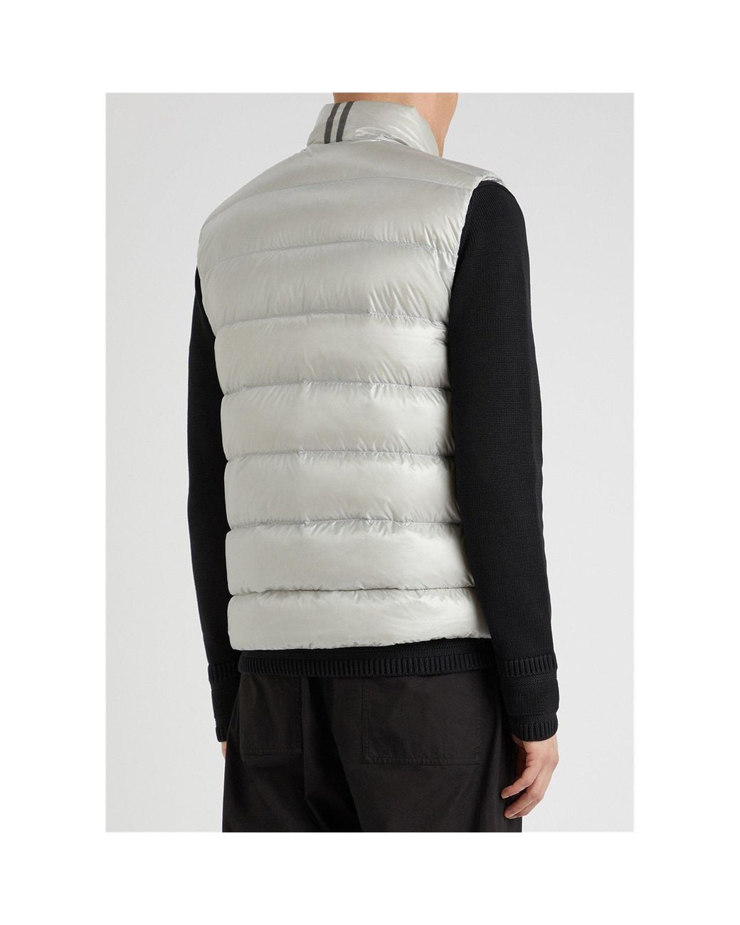 Canada Goose Gray Quilted Down Slim-Fit Gilet for men