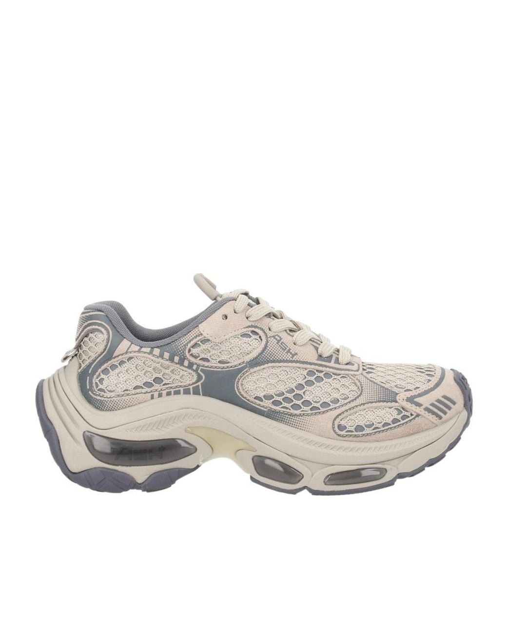 Ash Gray Dragon Chunky Fion Sneakers