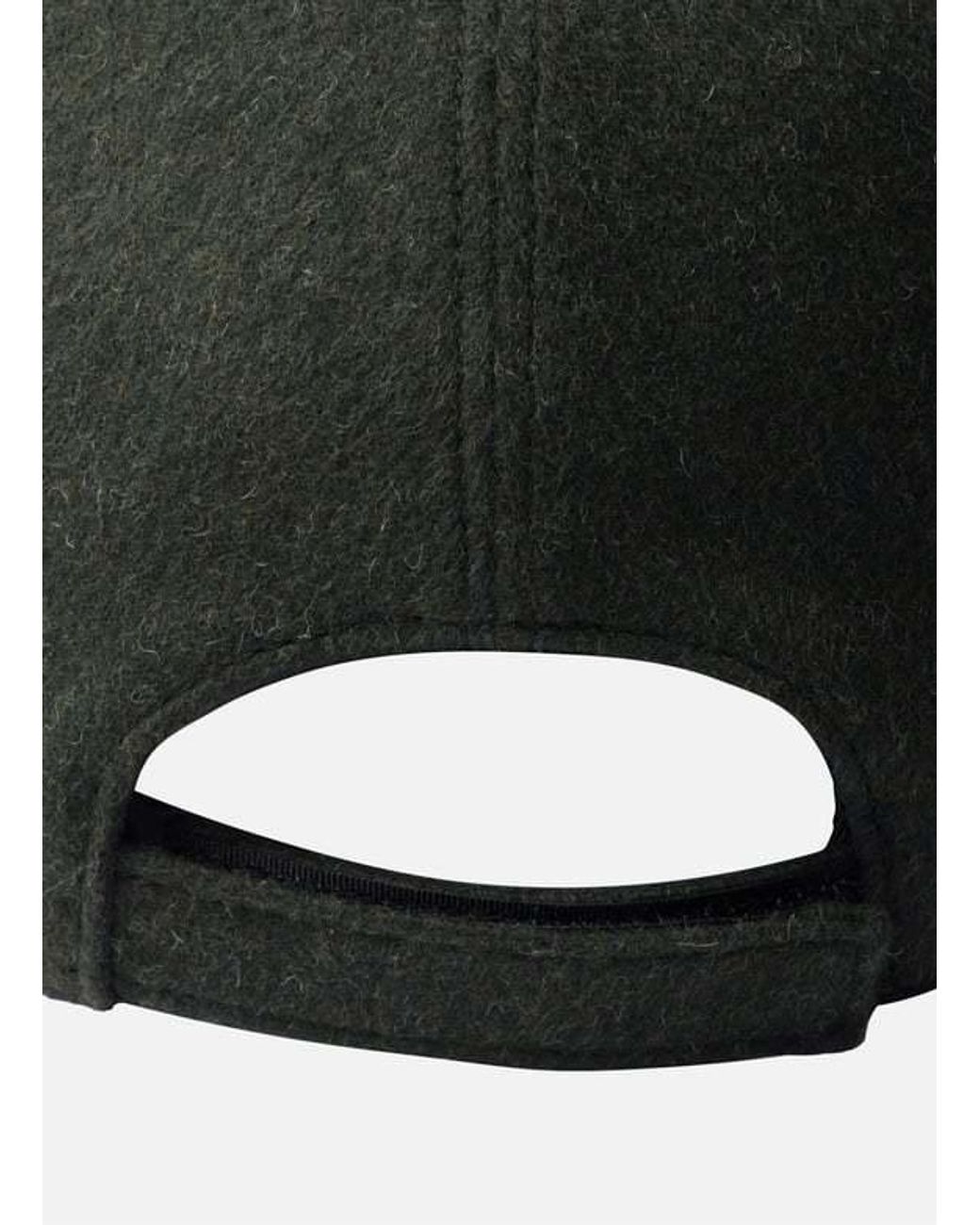 Prada Black Virgin Wool Cap