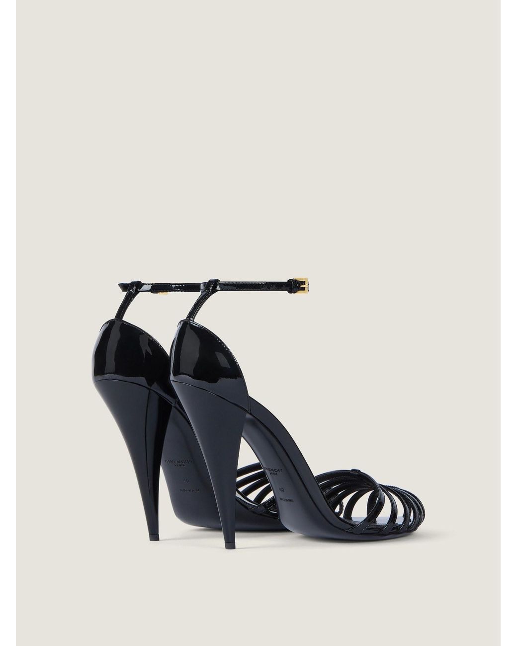 Givenchy Blue Cage Heeled Sandals