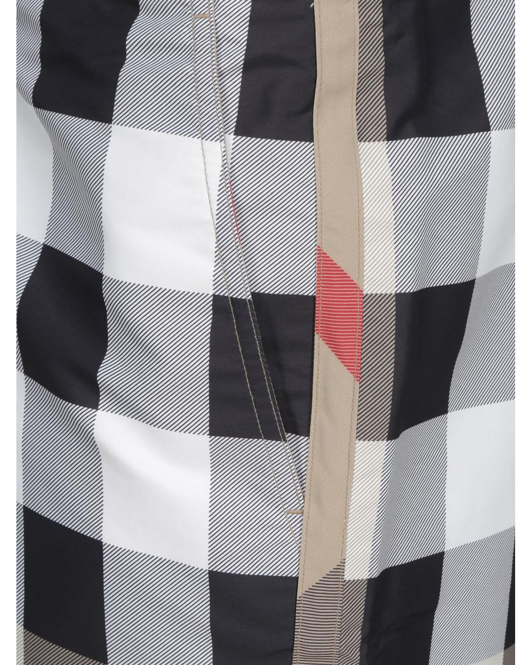 Burberry Multicolor Checked Swim Shorts for men
