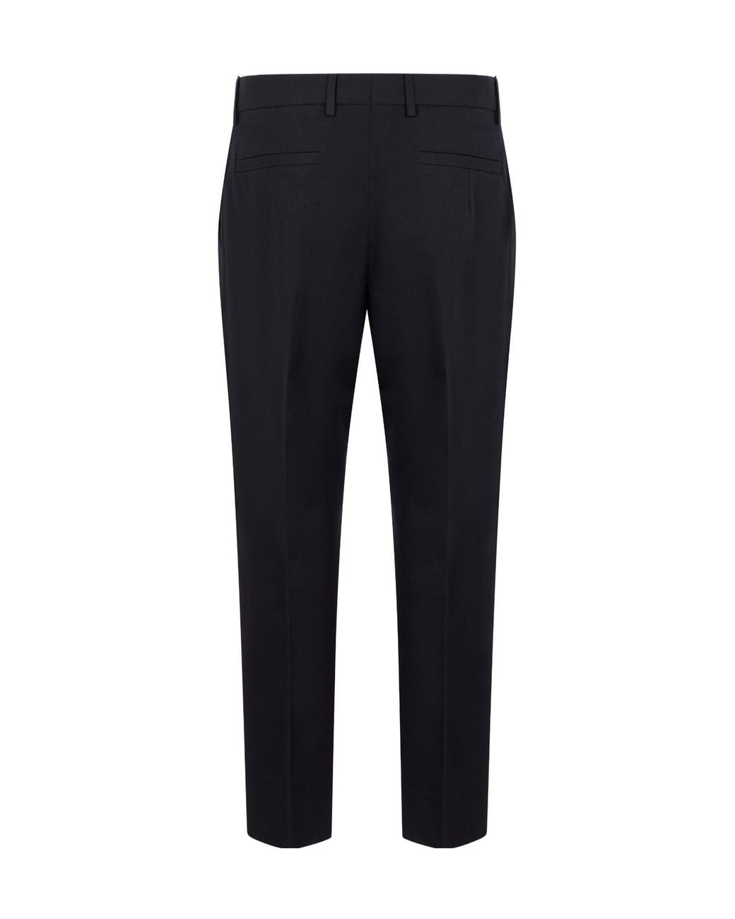 Zegna Blue Casual Pants With Belt Loops for men