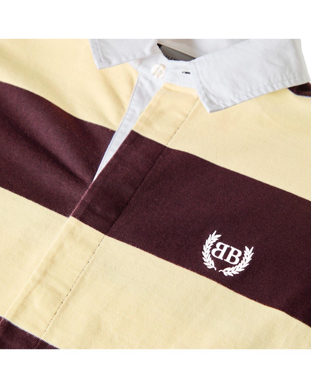 Balenciaga Multicolor Rugby-Style Polo Shirt for men