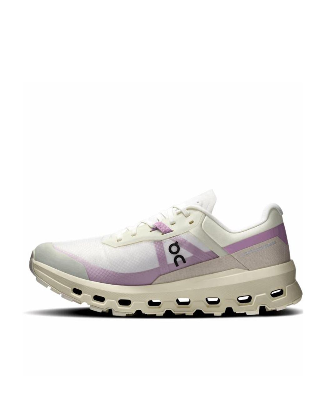 On Shoes White Cloudvista 2 Lace-Up Sneakers