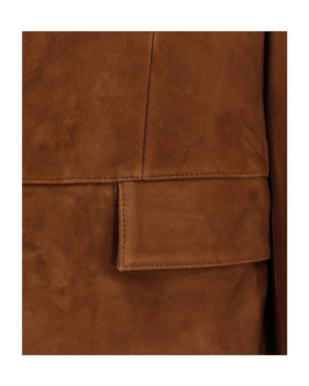TONYWACK Brown Tailored Buttoned Blazer for men