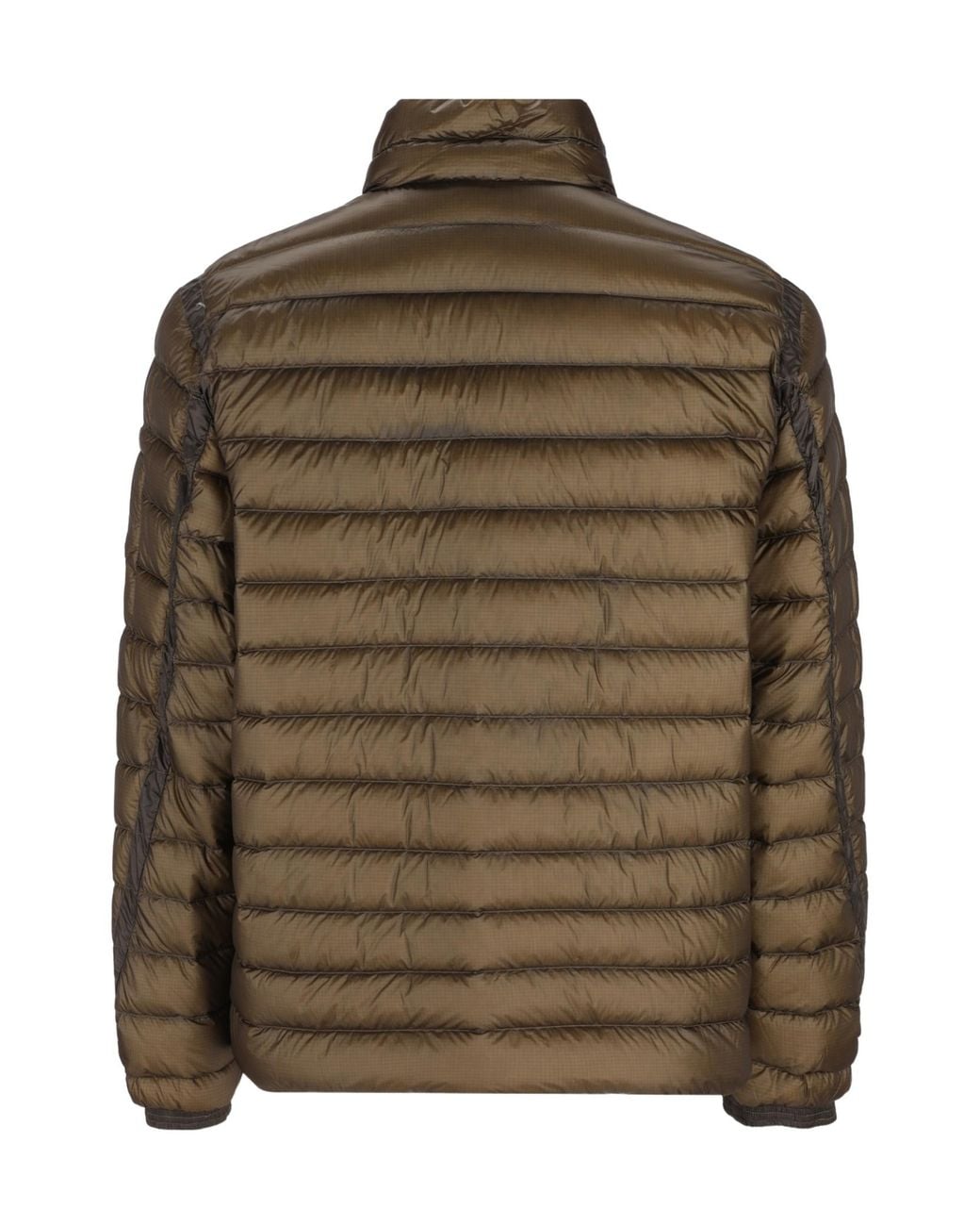 C P Company Green Goggle Chest Pocket Down Jacket for men