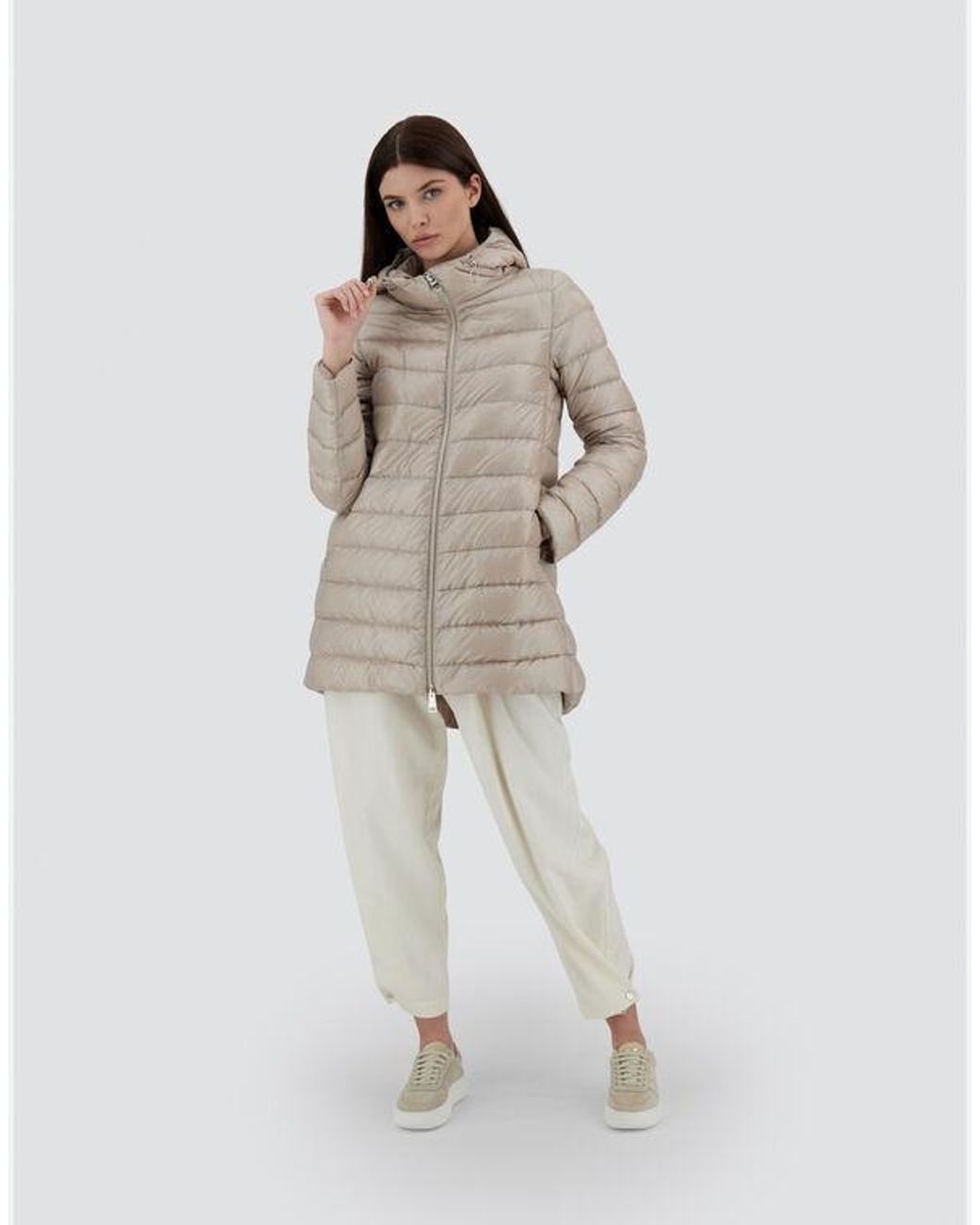 Herno Gray Resort A-Shape Jacket