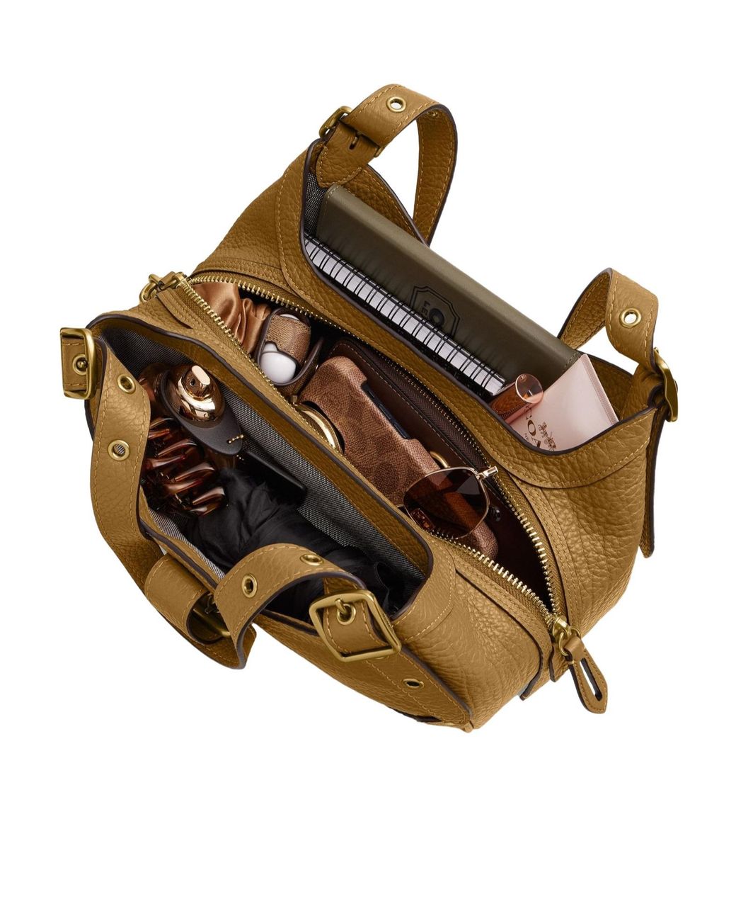 COACH Brown Drifter 31 Shoulder Bag