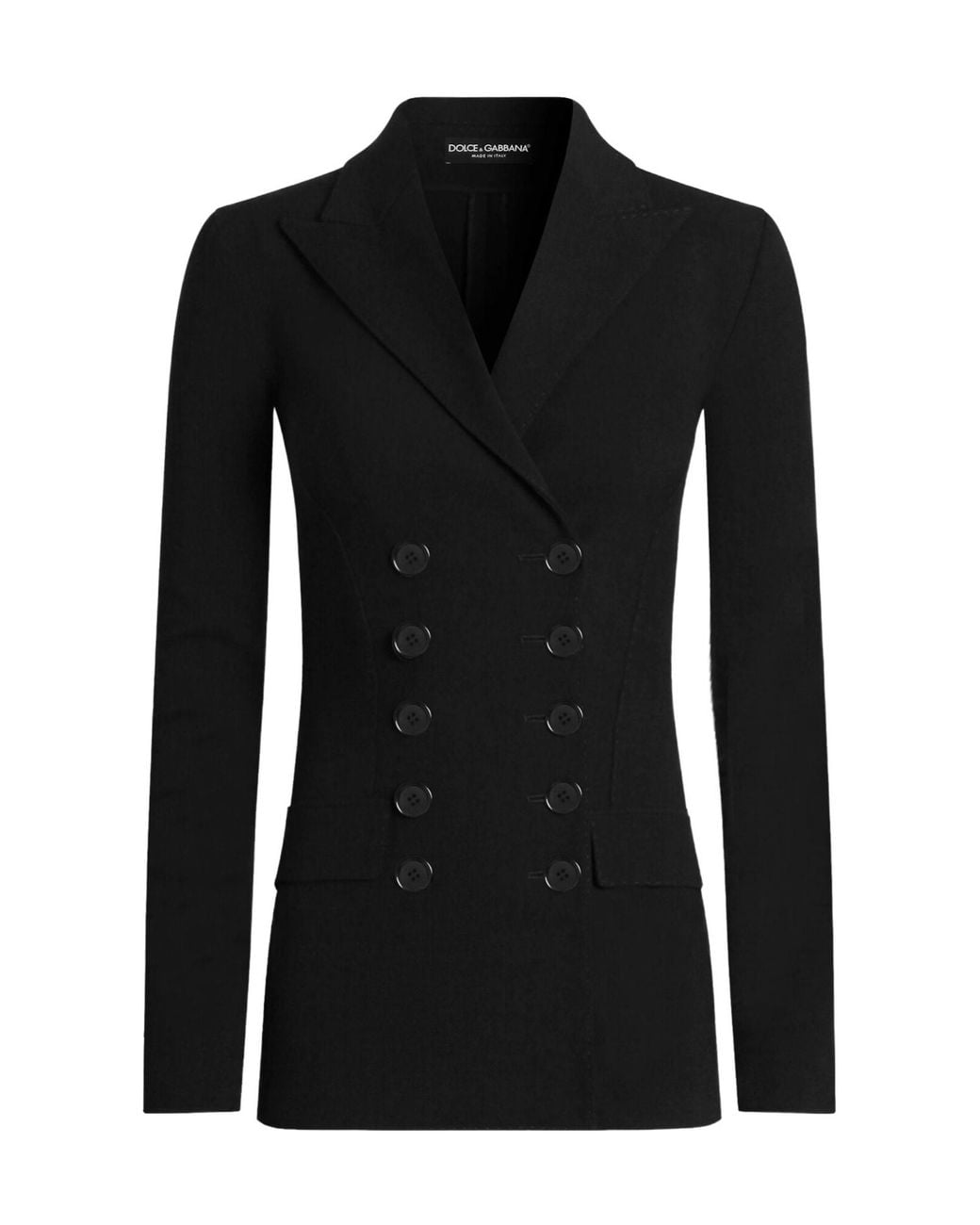 Dolce & Gabbana Black Double-Breasted Jacket