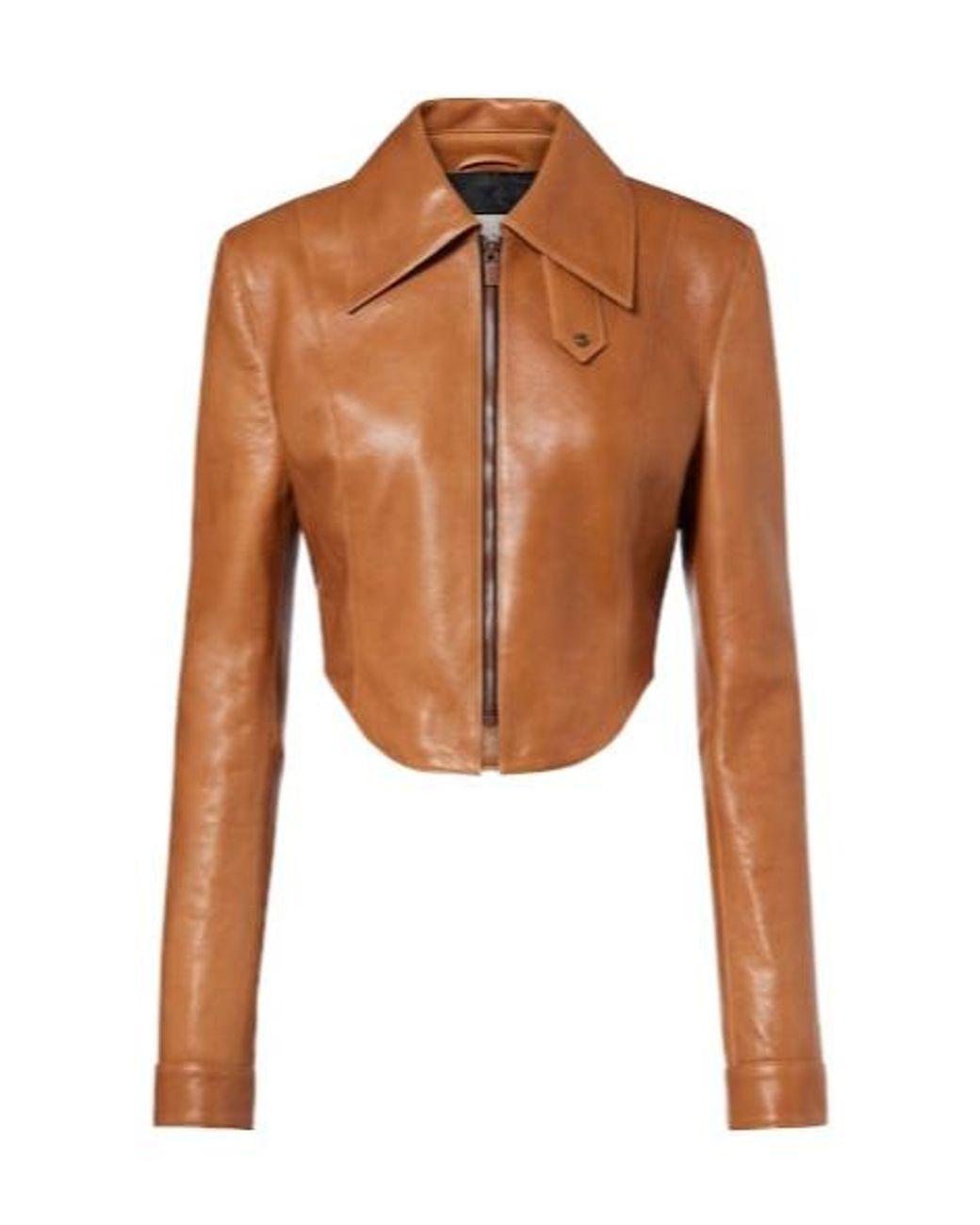 Magda Butrym Brown Leather Jacket