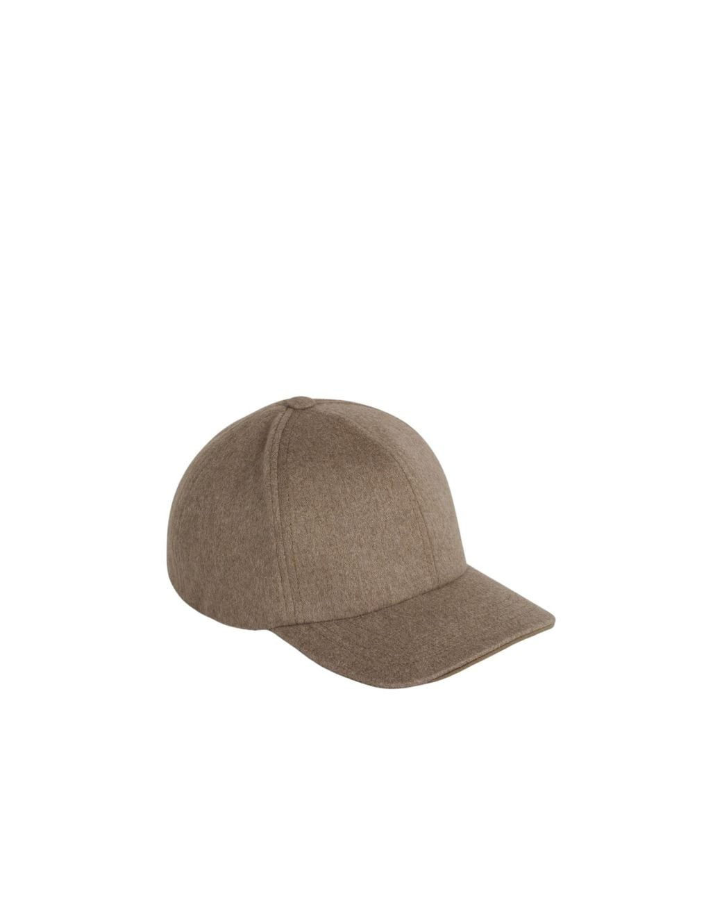 Sease Brown Cashmere Cap for men