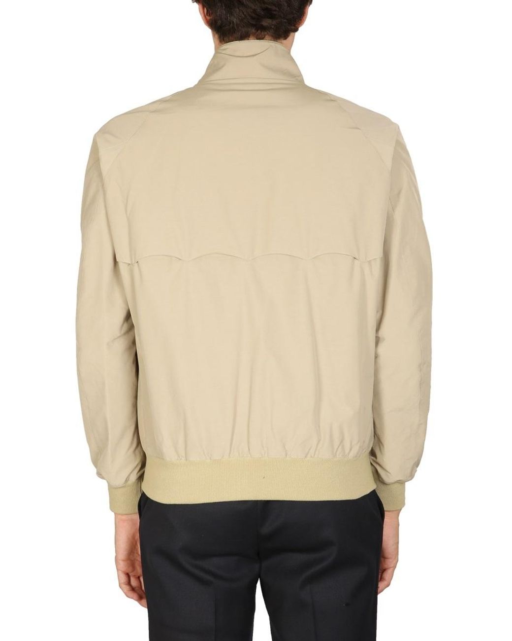 Baracuta Green G 9 Harrington Zip-Up Bomber Jacket for men