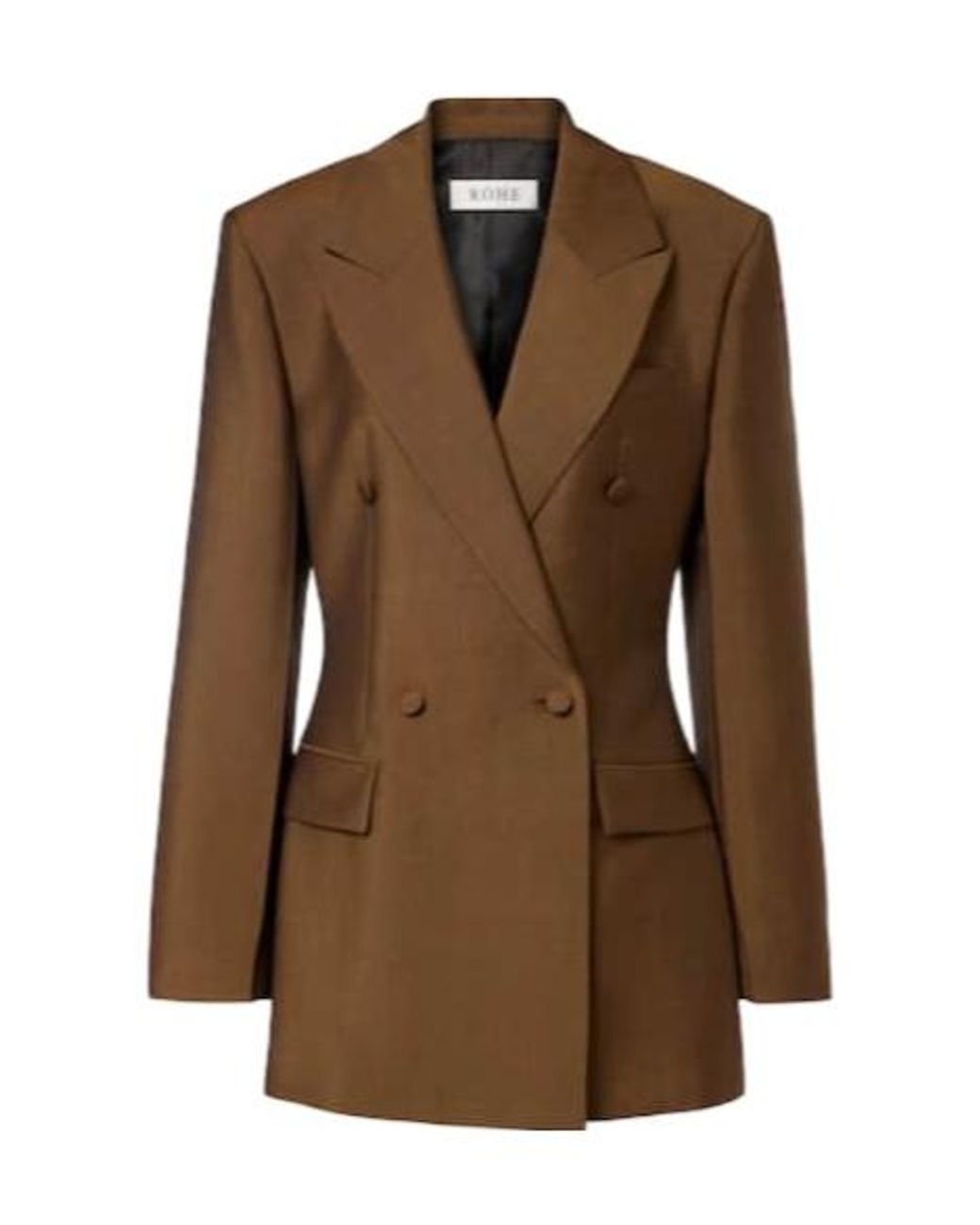 Rohe Brown Long-Sleeved Suit Jacket