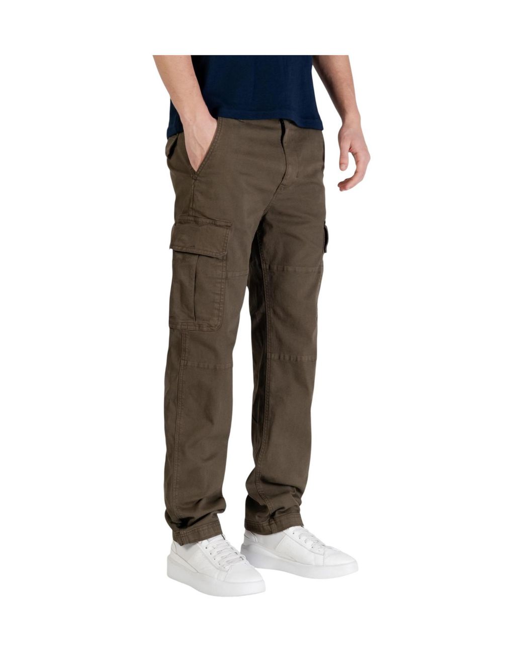 Tommy Hilfiger Gray Casual Pants With Belt Loops for men