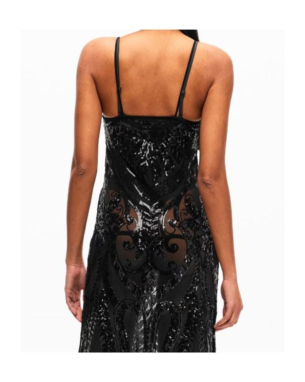 Norma Kamali Black Slip Dress
