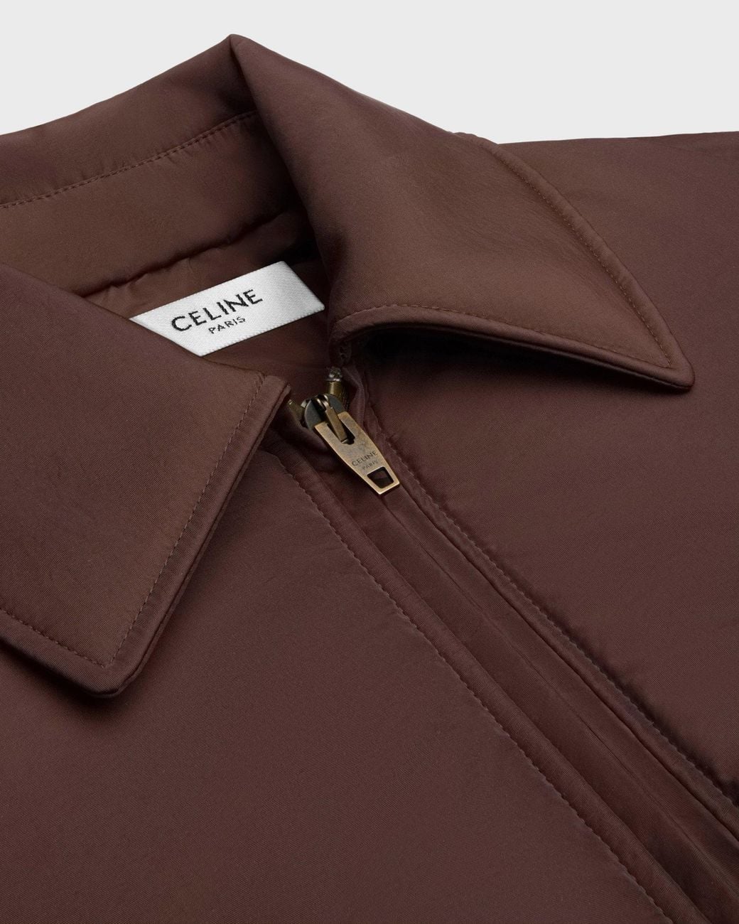 Céline Brown Puffer Jacket