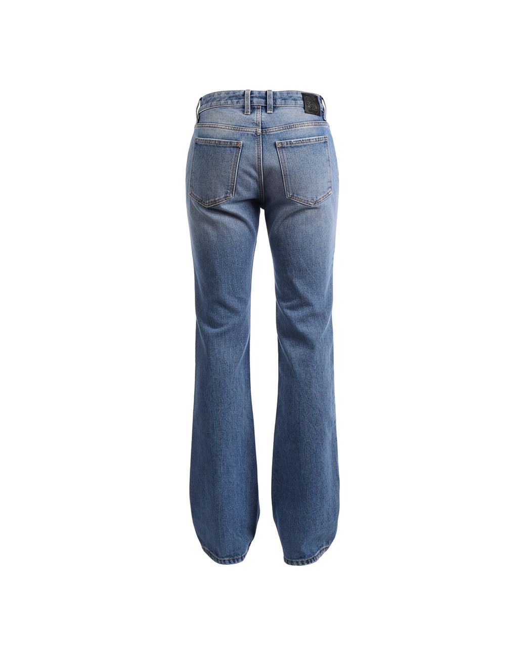 Off-White c/o Virgil Abloh Blue Slim-Fit Flared Jeans
