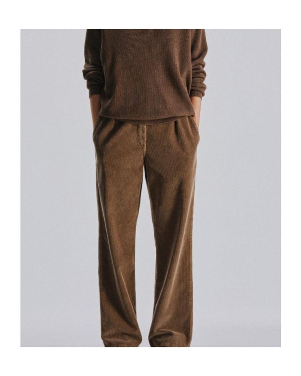 The Row Brown Adler Trousers