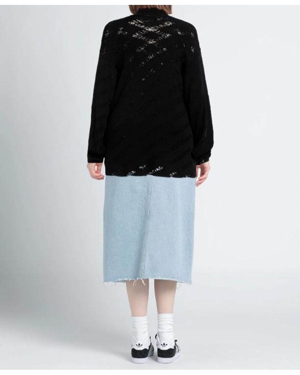 Balenciaga Black Polo Neck