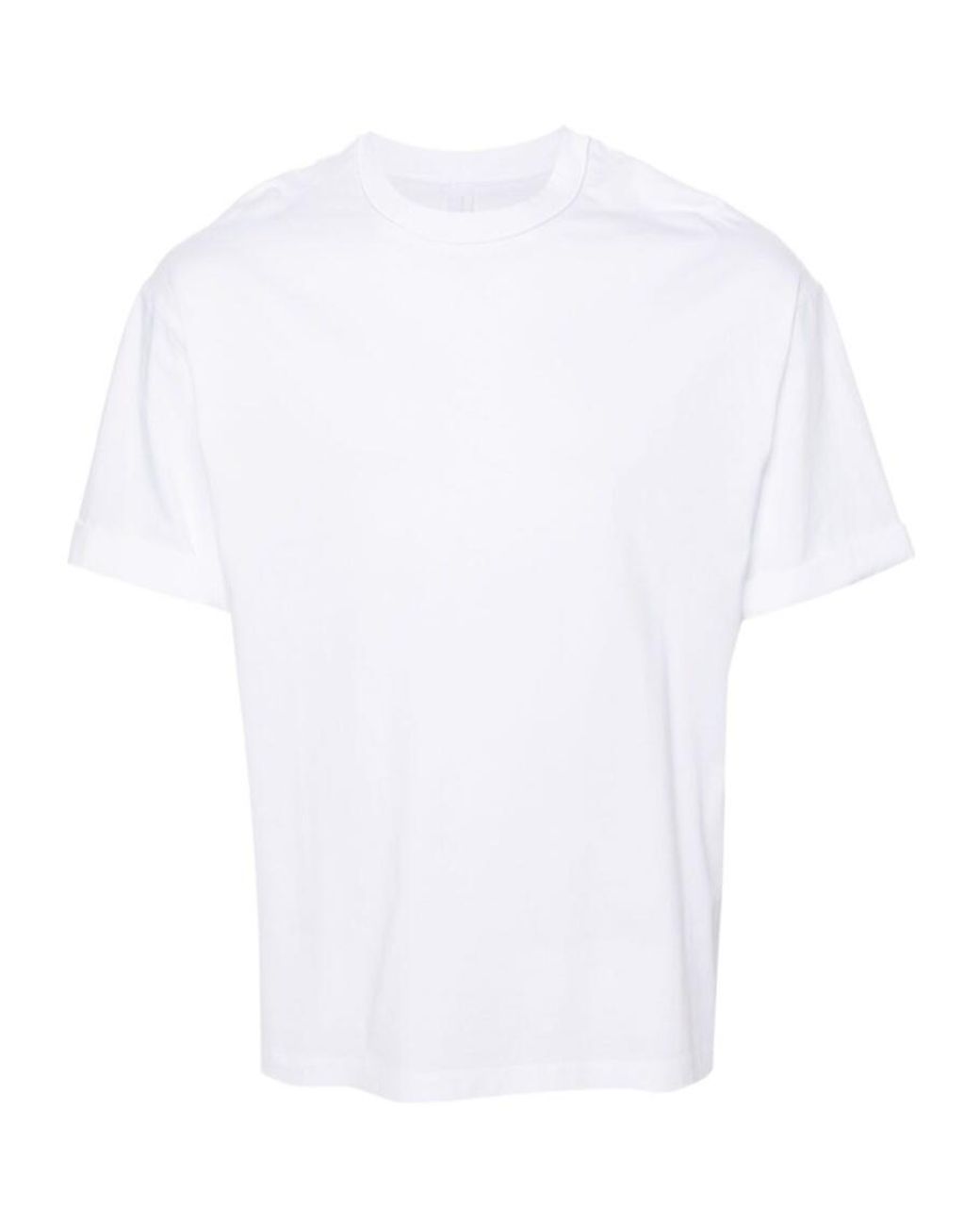 Neil Barrett White Short-Sleeved Crewneck T-Shirt for men