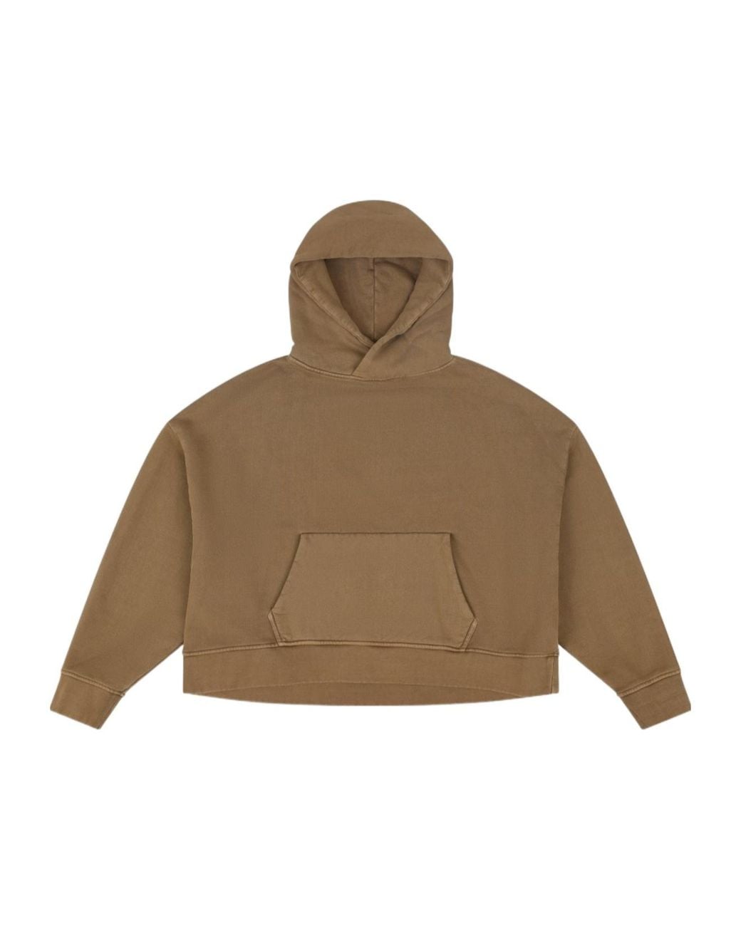 Entire studios Brown Kangaroo-Pocket Hoodie for men
