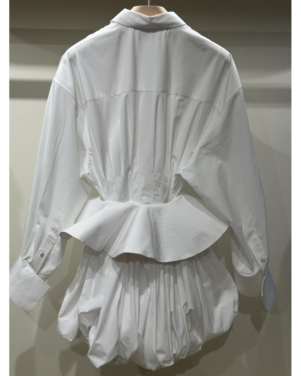Céline White Shirt Dress