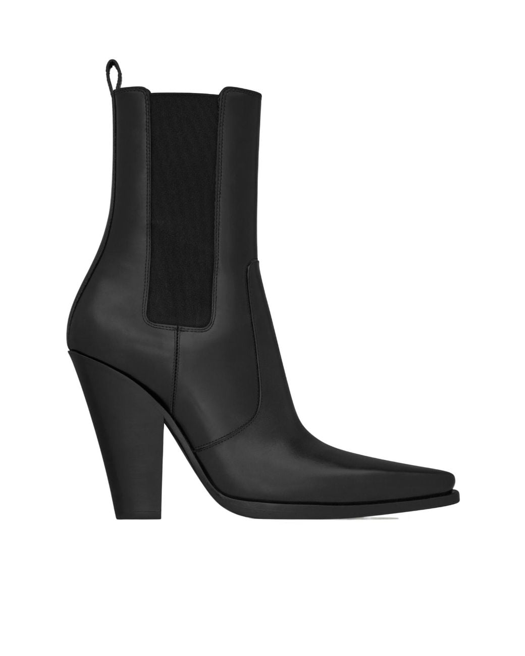 Saint Laurent Black Dylan Chelsea Boots