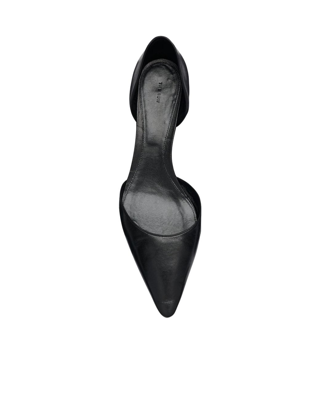 The Row Black Liisa Kitten D'Orsay Pumps
