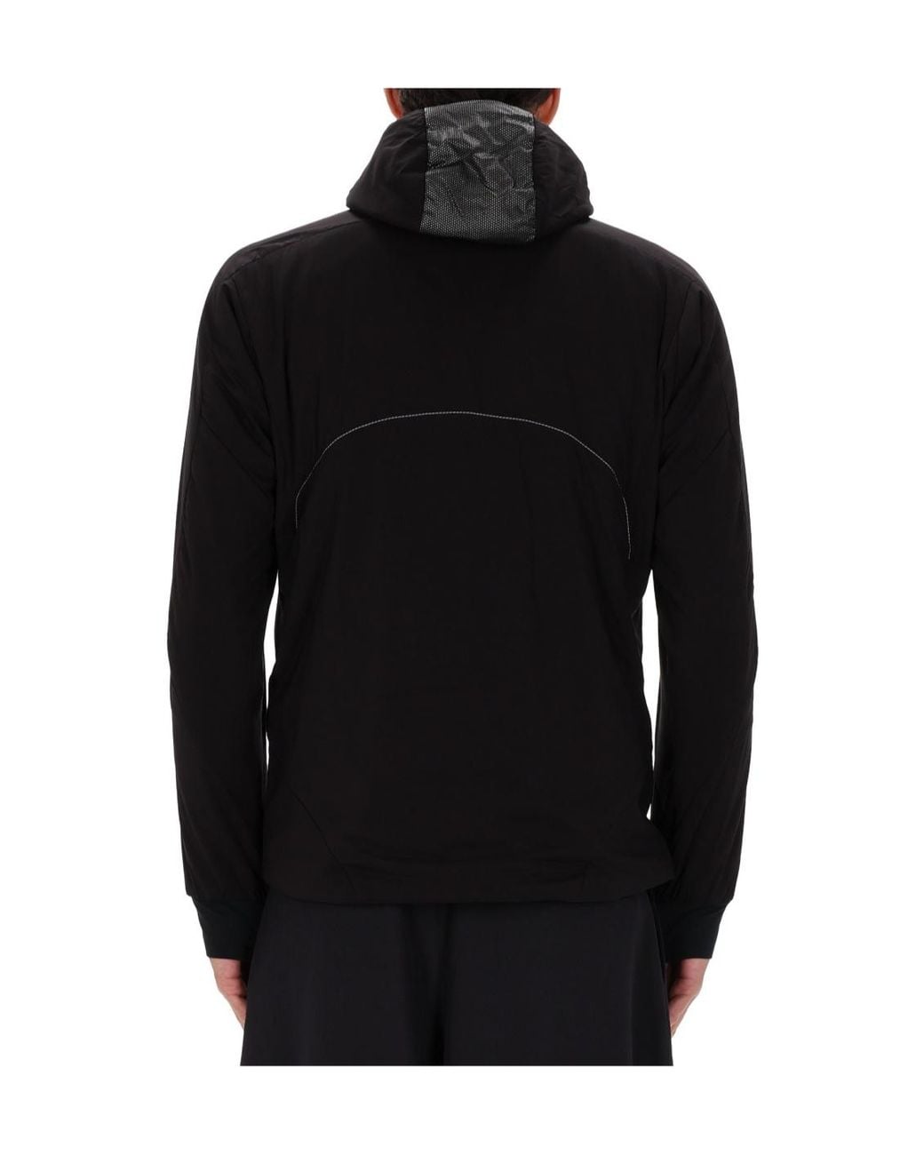 And Wander Brown Hooded Casual Jacket for men