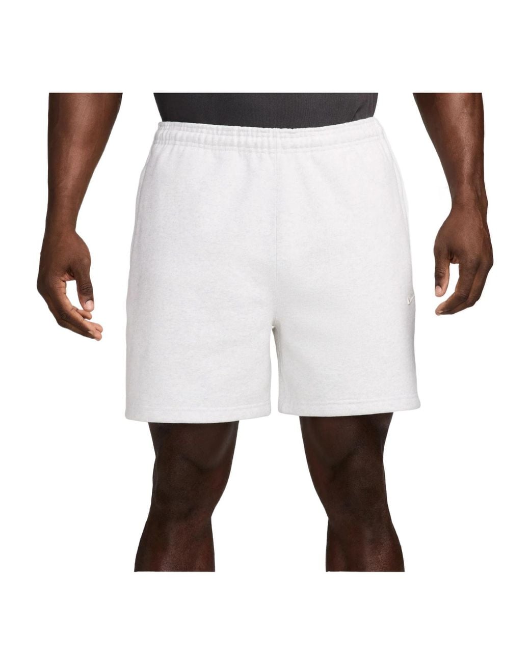 Nike White Logo-Embroidered Shorts for men