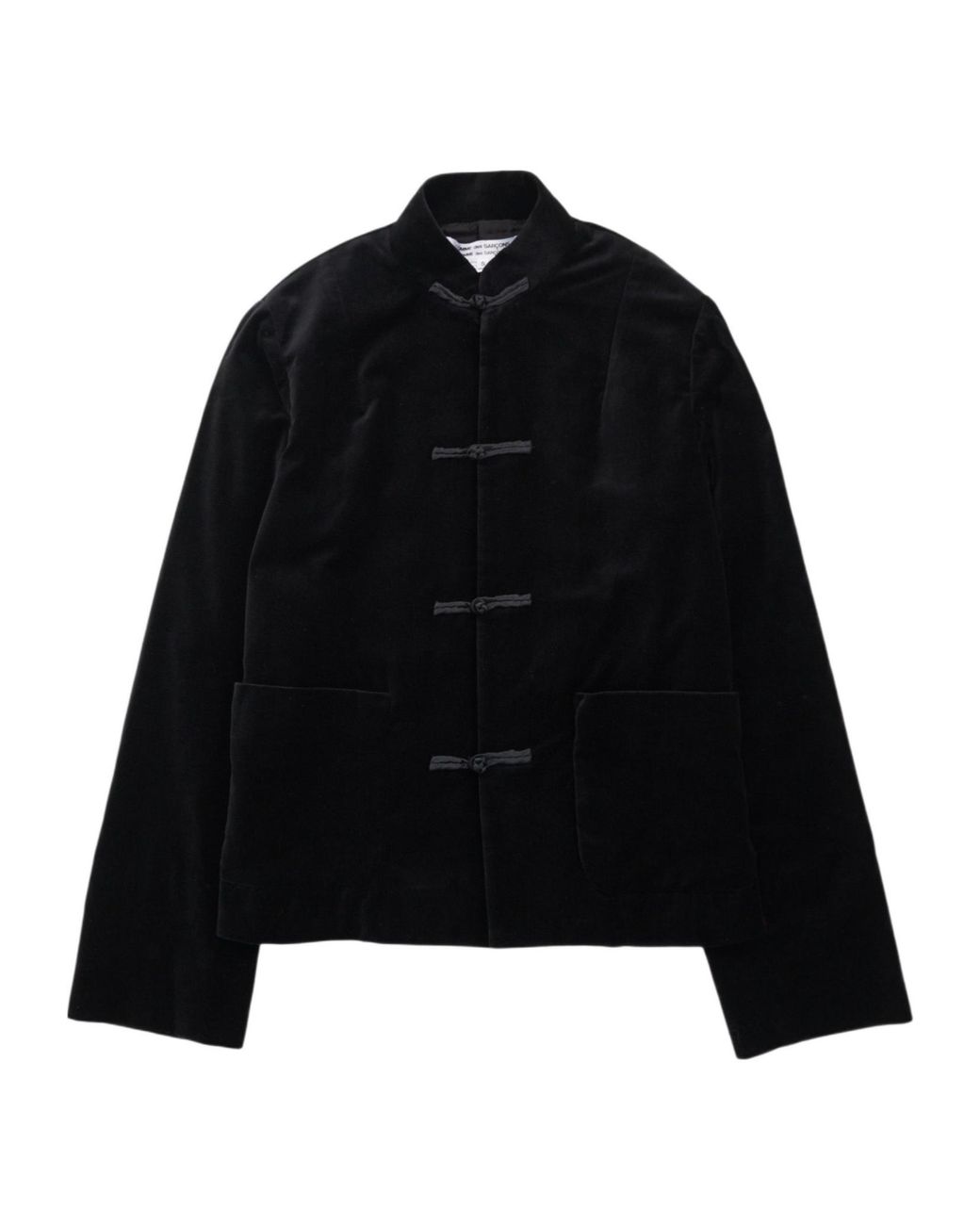 Comme des Garçons Black Long-Sleeved Casual Jacket