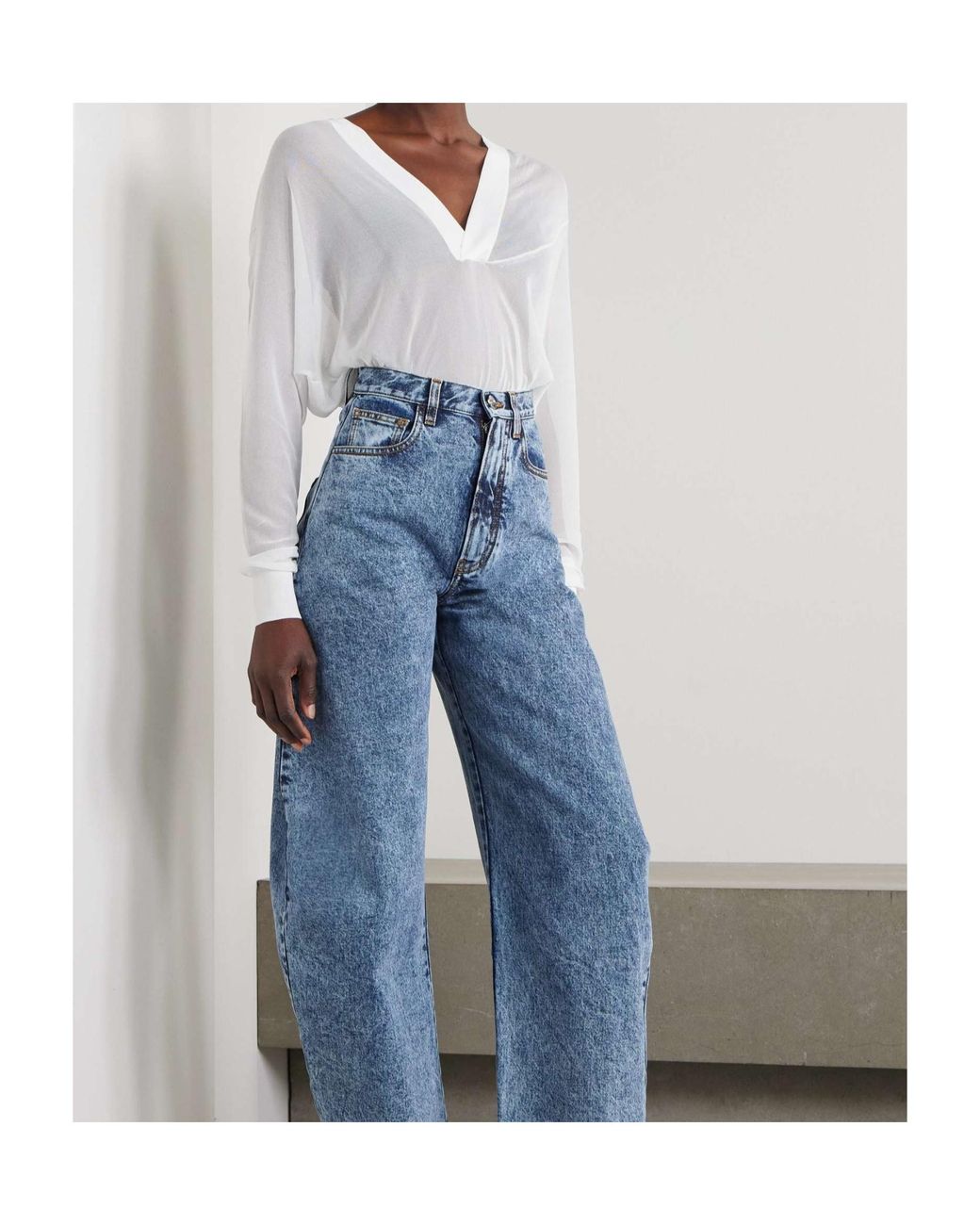 Alaïa White Hooded Jumpsuit