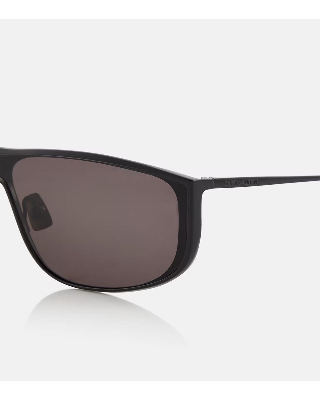 Saint Laurent Multicolor Luna Rectangular Sunglasses