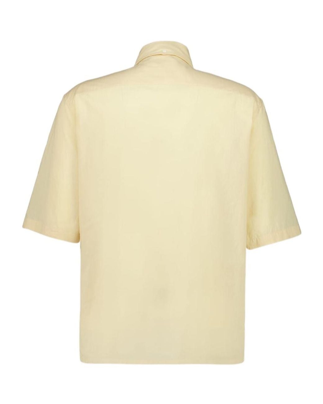 Lemaire Natural Short-Sleeved Shirt for men