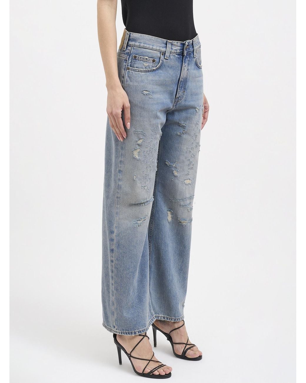 Haikure Blue Winny Distressed Jeans for men