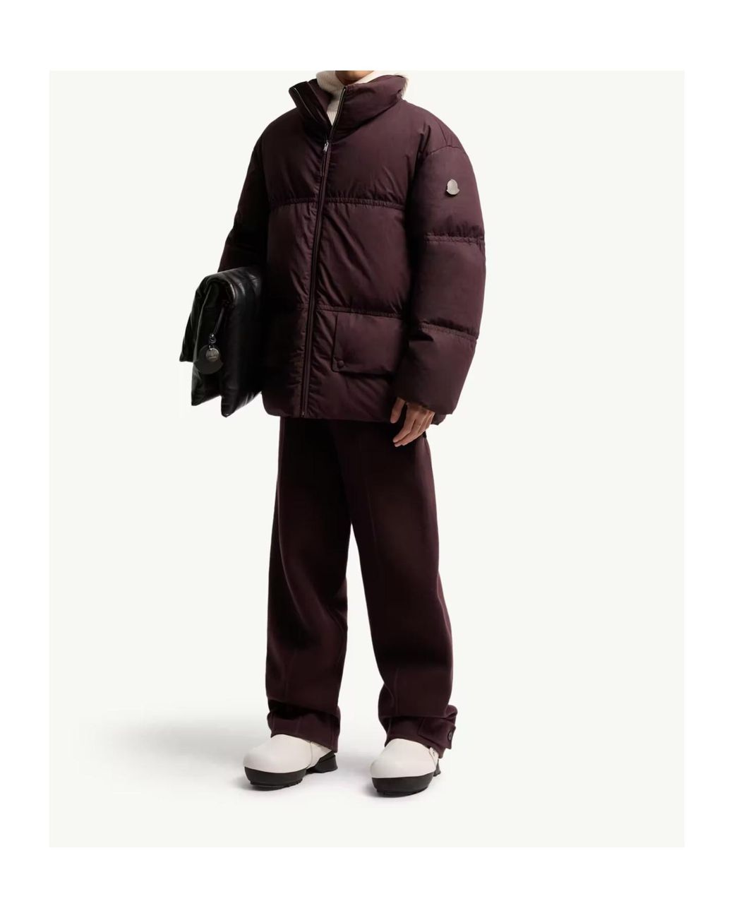 Moncler Purple Jil Sander Collinemycin Short Down Jacket for men